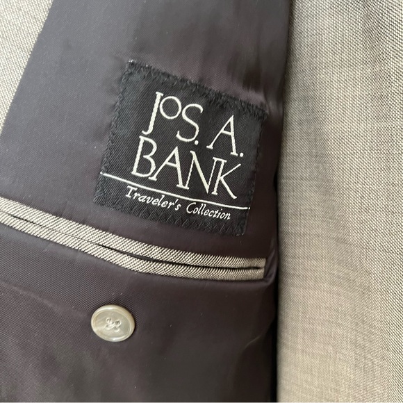 Jos A. Bank suit. Light brown. 43 long. - Picture 2 of 5